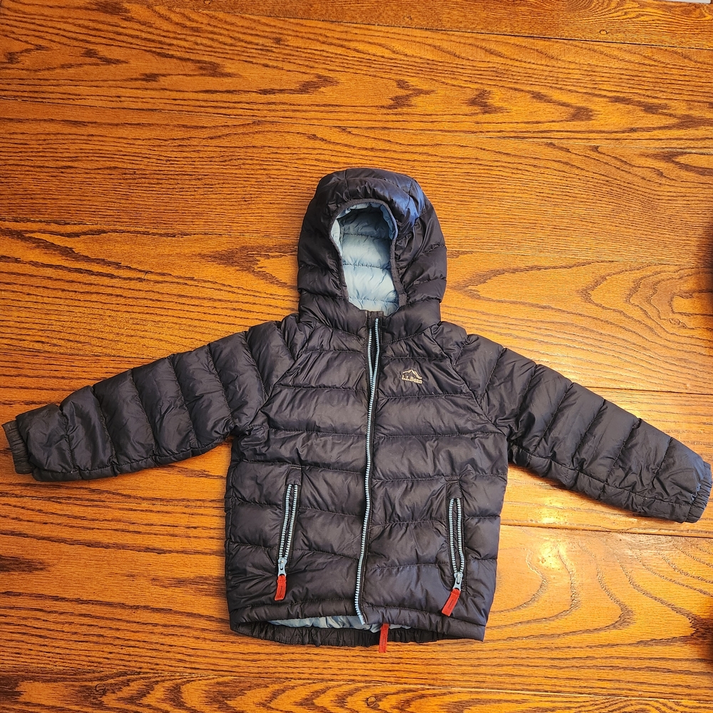 L.L. Bean Light Blue Quilted Jacket
